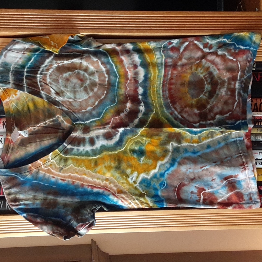 Tie dye shirt unique colors